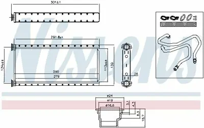 NISSENS 73002 Kalorıfer Radyatoru Land Rover Dıscovery Iıı Range Rover Sport GM LR017030