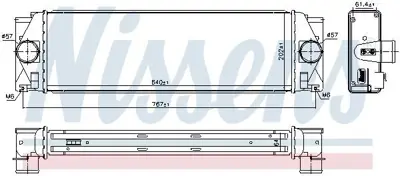 NISSENS 96628 Turbo Radyatoru Crafter Sprınter 3t-3.T5 2.0-2.5tdı 06> GM K68057983AB