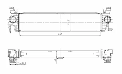 NRF 309383 Turbosarj Radyatoru Vıto W447 14> GM 4475010501