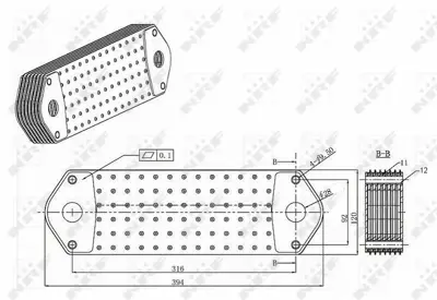 NRF 31196 Yag Sogutucu Scanıa P G R T Serısı 98 > GM 1333183