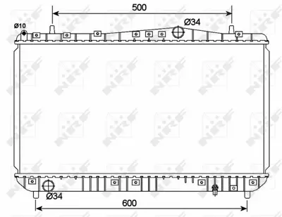 NRF 53150 Motor Radyatoru Lacettı Nubıra 1,4 - 1,6 - 1,8 - 2,0 (702×377×16) 03> GM 96433350