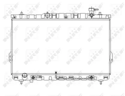 NRF 53646 Motor Su Radyatoru Hyundaı Santa Fe 2.7 01> GM 2531026070