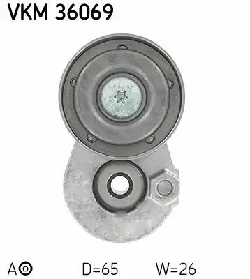 SKF VKM 36069 Alternator V Kayıs Gergi Rulmanı Carısma Laguna Iı Trafıc Iı Master Iı Volvo V40 1.9dcı GM 117506567R