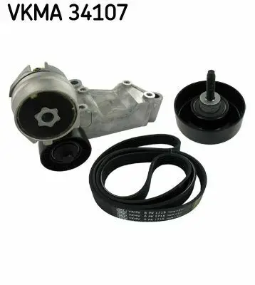 SKF VKMA 34107 Kanalli V Kayisi Seti GM 529003810, GM 529017310, GM 529046310, GM K016PK1718, GM KHV177, GM KPV367