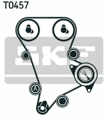 SKF VKMA 94509-2 Triger Kayış Seti Kıa Bongo Platform Şasi 2.9 Tdic 10.2003,Kıa Carnıval / Grand Carnıval Iıı (Vq) 2.9 Crdi 06.2006 GM 530050910, GM ADG07348, GM K015644XS