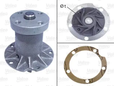 VALEO 506100 Devirdaim Pompası (M110, M115, Om615, Om616, Om617) W123 79>85 S123 79>85 C123 81>85 T1 Mınıbus GM A1212000820