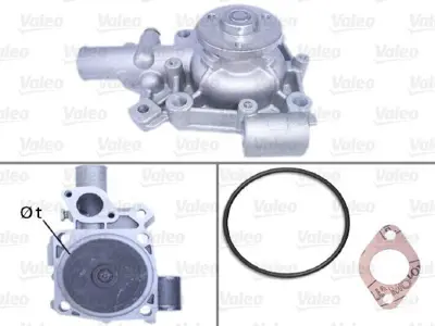 VALEO 506106 Su Pompası Trafıc GM 4404308, GM 7303009, GM 7701473784, GM 99440728