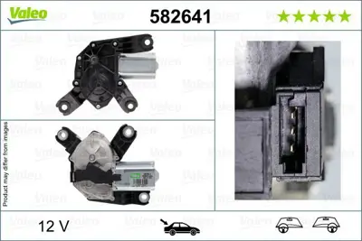 VALEO 582641 Silecek Motoru Arka Corsa Mk Silecek Motoru Binek GM 39176498