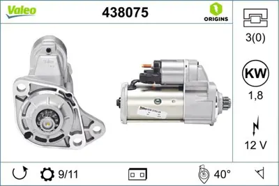 VALEO 594643 Mars Motoru On Kapakd6g1 GM 12311247288, GM 12311247310, GM 12311247487, GM 12311247488