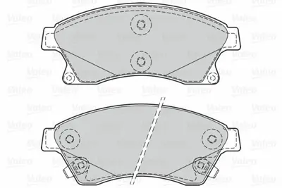 VALEO 670071 Fren Balatası Ön GM 13301207, GM 13412272, GM 1605169, GM 542120, GM 95530019