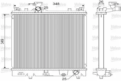 VALEO 733215 Radyatör Suzukı Alto 1.1 GM 17700M79F02