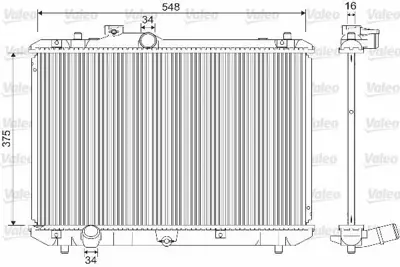 VALEO 733216 Su Radyatoru Swıft Iıı 05> Manuel Vıtes GM 1770062j00