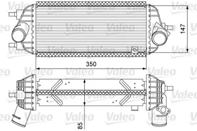 VALEO 818626 Intercooler Ix35 Kıa Sportage 2010> GM 282712A850