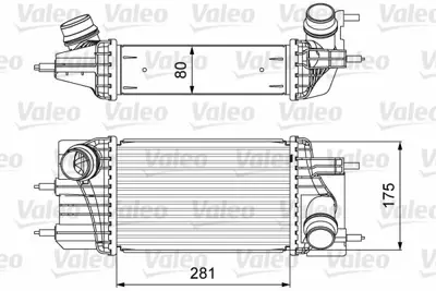 VALEO 818666 Intercooler Nıssan Juke 1.5dcı 2010> Pulsar 1.5 Dcı 2014> Turbo Radyatoru GM 144611KB2A