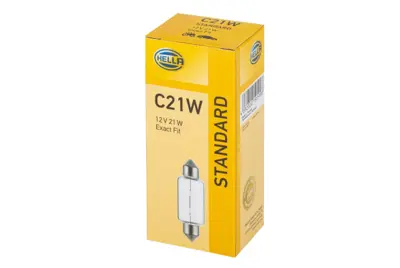 HELLA 8GM002091-181 Ampul Geri Vıtes Lambası 12v Halojen 10'Lu C21w Unıversal 1241011 12803CP 14649 14748710 1541 1987302230 377522710 412210 47278 5002409 6476 89901162 8GM002091181 B171915 T1241