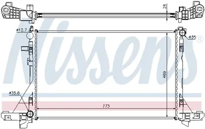 NISSENS 630733 Motor Radyatoru Master Iıı Movano B 10>(+ac)(-Ac) 107109 2073003 347260 43012560 58481 60432560 701953 8MK376787421 95514141 95529411 CR1770000S DRM23093 RA0231110 RTA2605